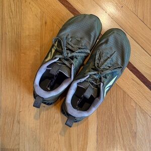 Altra Olive Green and Light Gray Trail Running Shoes